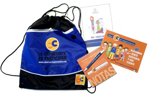 mochila de cibercorresponsal